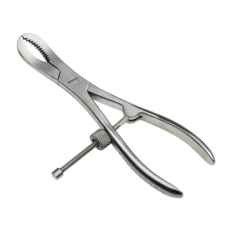 

Stainless Steel Orthopedics Toothed Phalanges Reduction Forceps Bone Holding Forceps Veterinary Orthopedics Instruments 1pcs