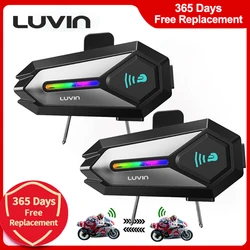 Luvin G8 Motorcycle Helmet Bluetooth Intercom Headset Waterproof Wireless Interphone Intercomunicador Handsfree Call Headphone