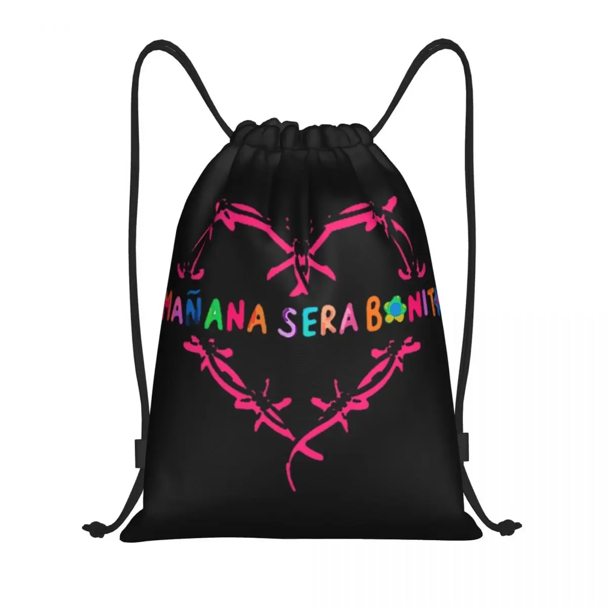 Karol G Manana Sera Bonito Drawstring Bags Sports Backpack Gym Sackpack Bichota Season String Bags for Working Out