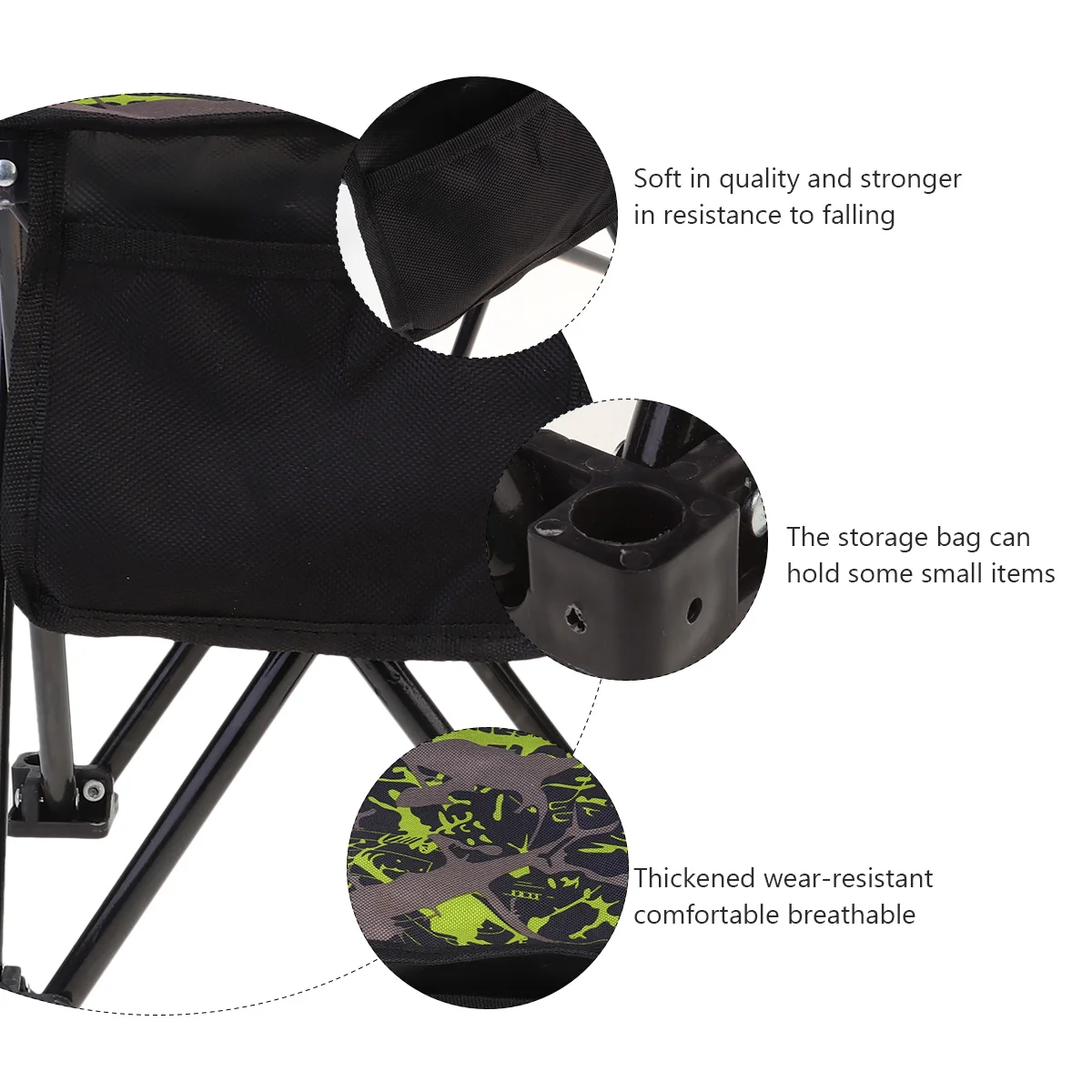 

Folding Fishing Portable Stool Durable Steel Seat Easy Carry Foldable Balcony Fishing Chair Garden Travel Camping