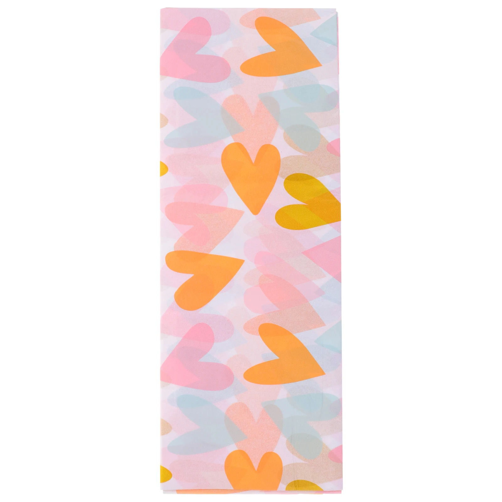 Fogli per confezioni regalo con motivo a cuore in carta per compleanno, San Valentino, materiale per confezioni di tessuti fai da te