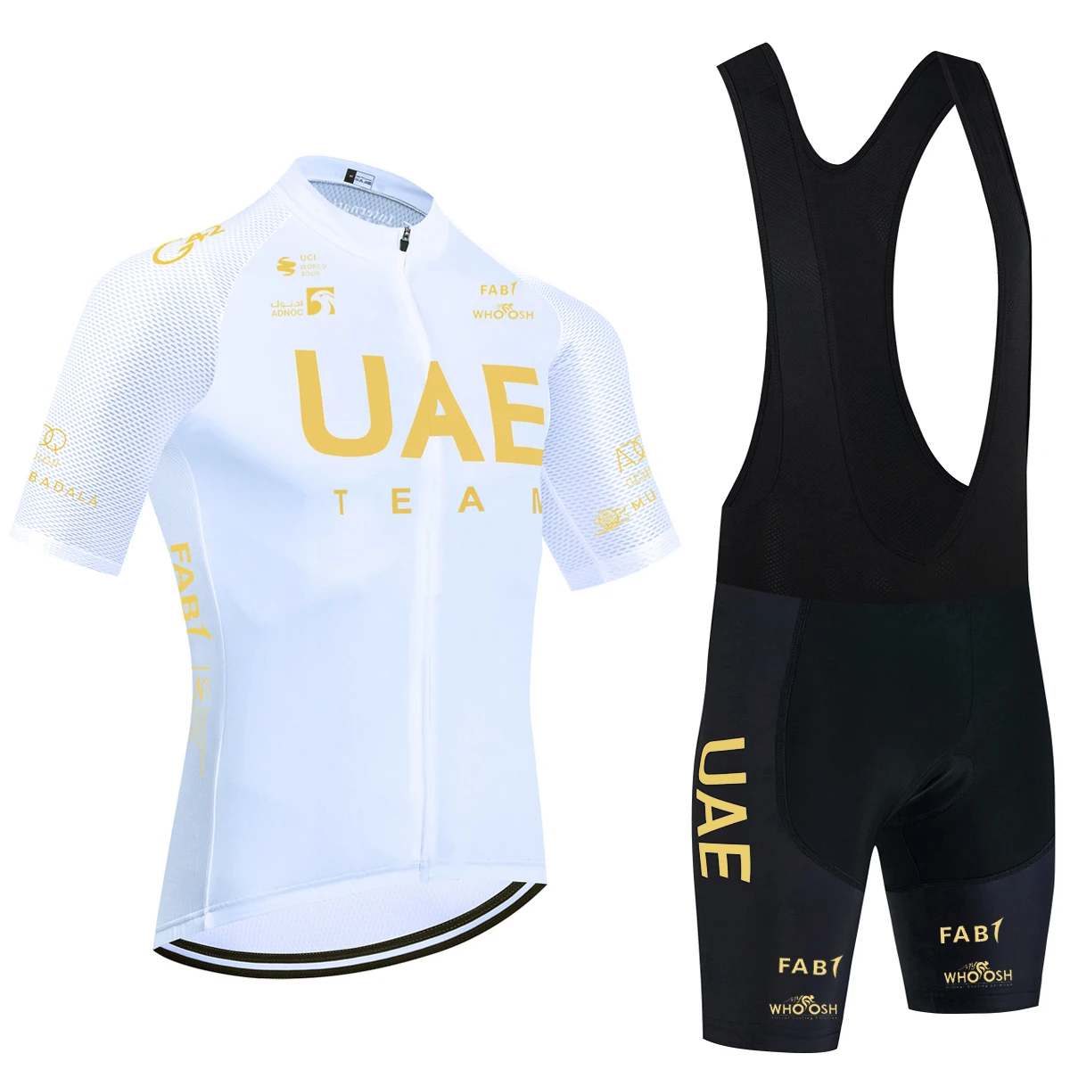 2026 Nieuwe MEXICO Fietsjersey VAE Team Fietsjersey Shorts Heren Dames Sneldrogend Ropa Ciclismo Pro Fiets T-shirt Kleding