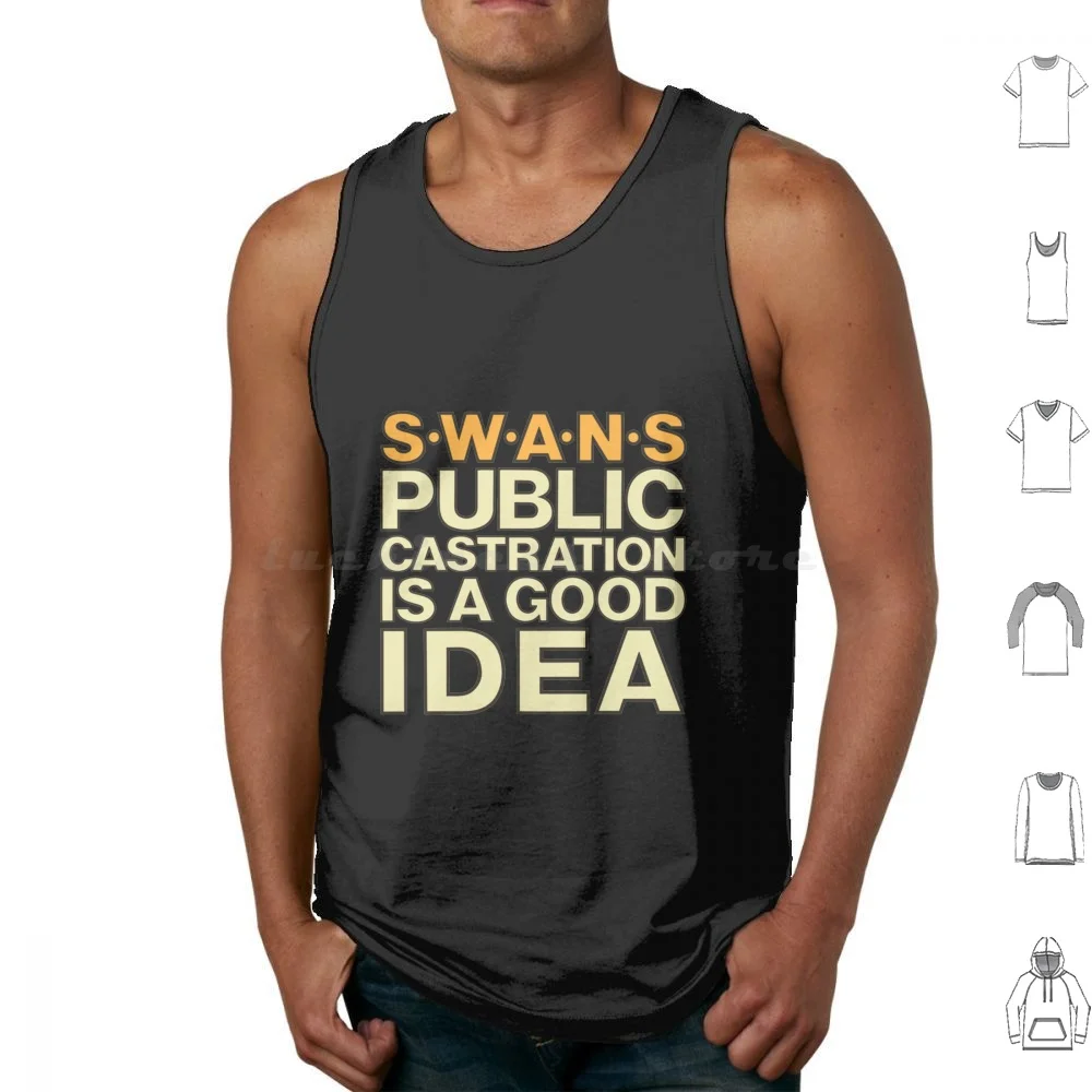 Swans Tshirt Public Castration Is A Good Idea Swans Band Shirt Industrial Swans…