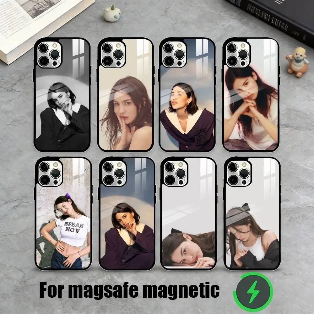 

G-Gracie abrams Phone Case For iPhone17,16,15,14,13,12,11 Plus,Pro Magnetic with Magsafe Wireless Charging