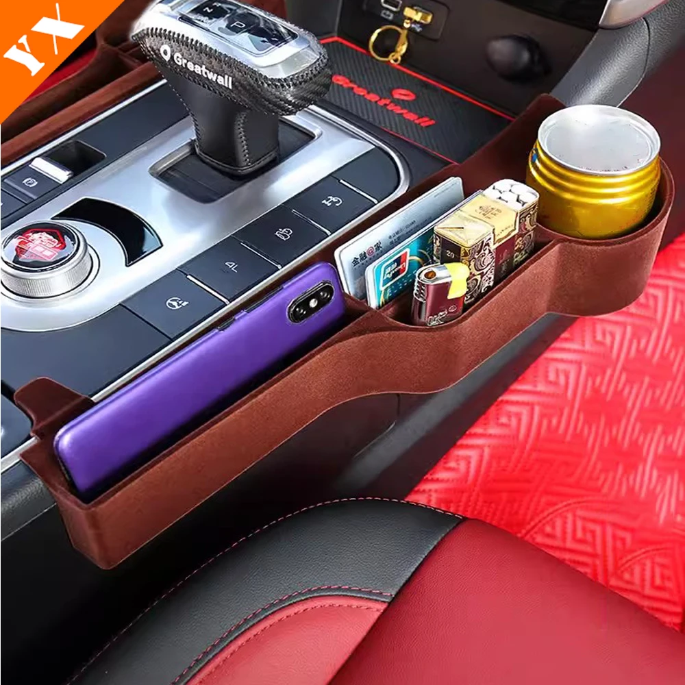 Car Central Console Seat fessura Storage Box Organizer Storage Box prodotto per Great Wall Cannon GWM Poer Ute 2021 2022 accessori