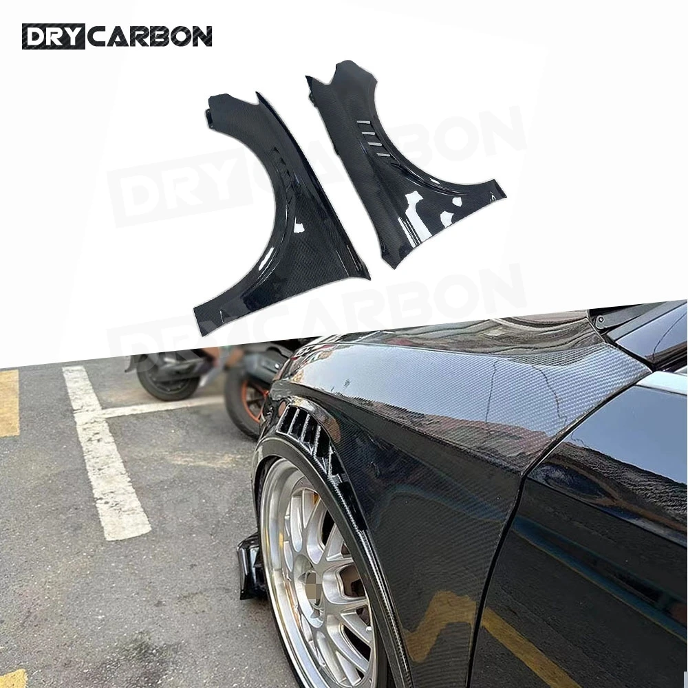 

Carbon Fiber Front Bumper Fender Trim CoverCar Body Kits Accessories for Audi A3 S3 2014-2020 FRP