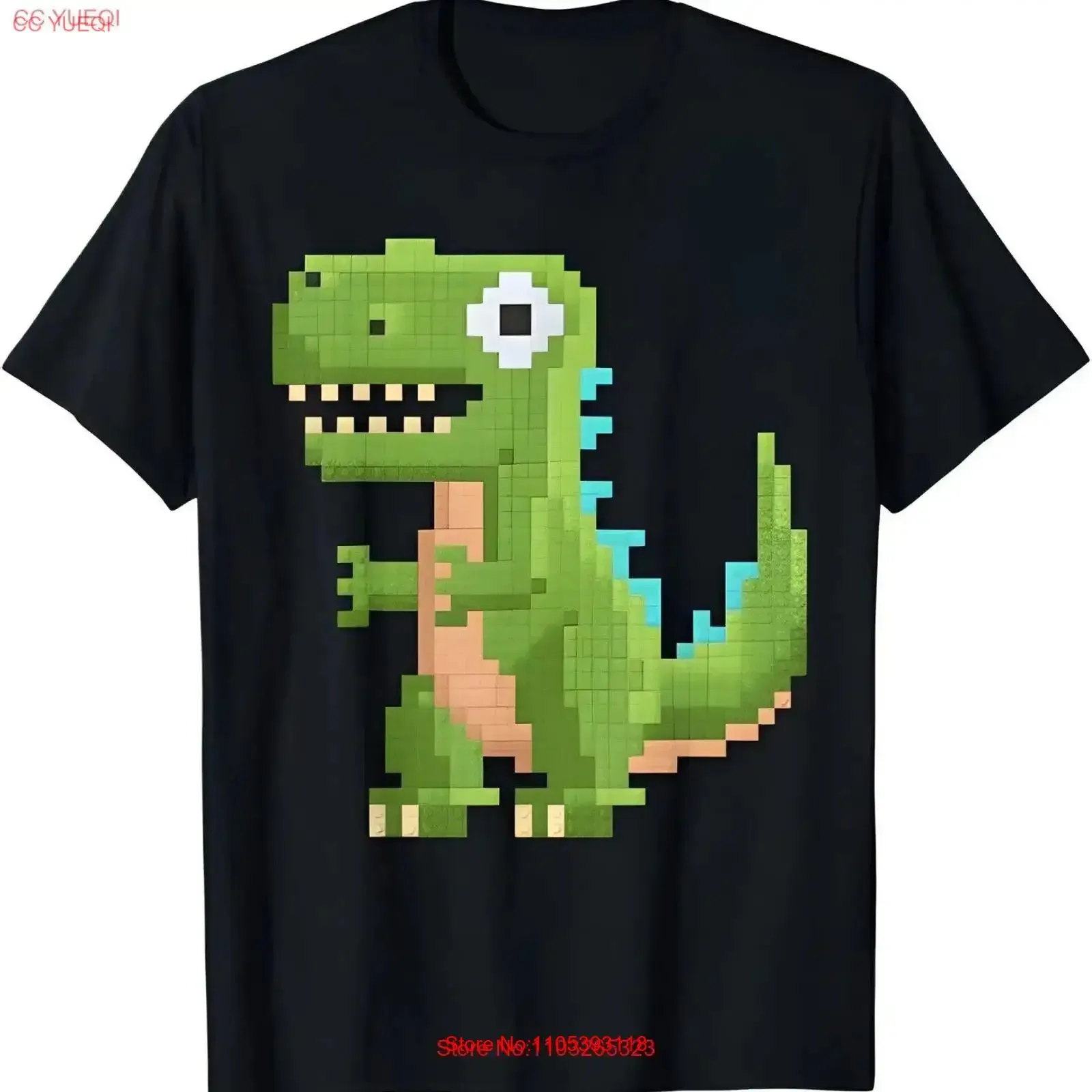 Dinosaur Master Builder t rex Building Blocks Bricks Shirt vintage Washed Unisex Top For Everyday Wear designer clothes