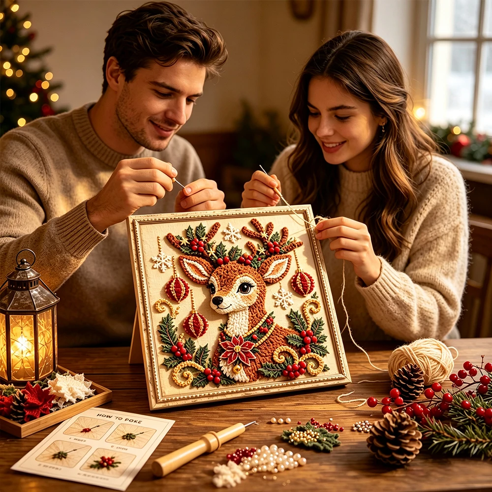 Diverse Kerstthema Stoffen Pok - Art And Craft Exclusives recensie en prijs