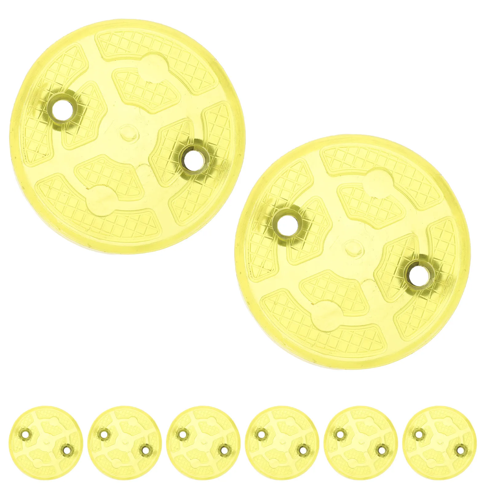 

8Pcs Car Lift Pads Heavy Duty Rubber Anti-Skid Spacer Blocks for Jacks Cradles Garage Floor Mats Vehicle Lift Support Mat