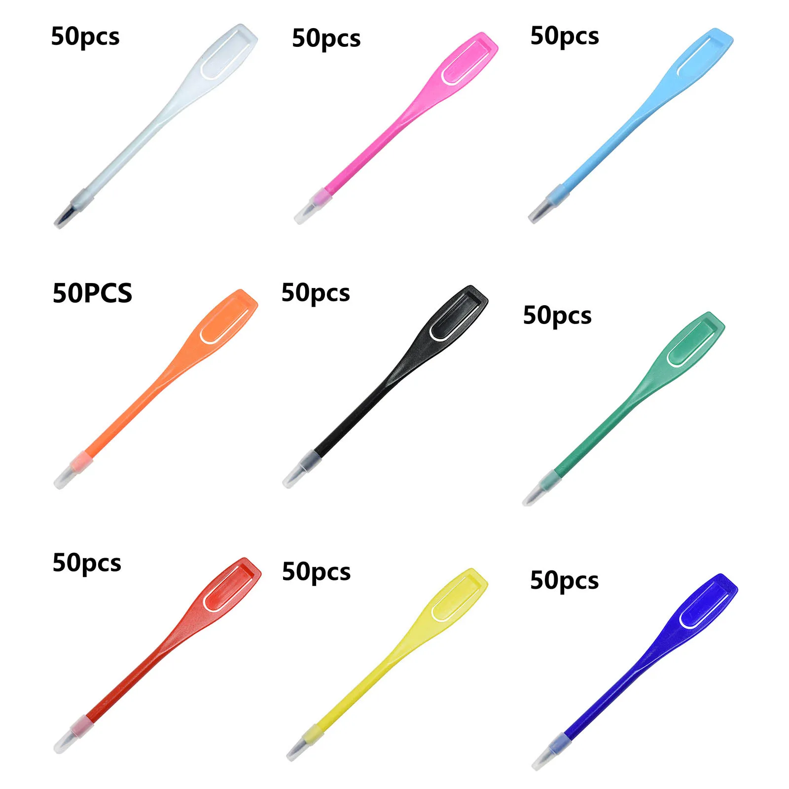 

Golf Scoring Supplies 50Pcs, Durable Plastic Pencils with Cover and Clip for Competition Scorekeeping