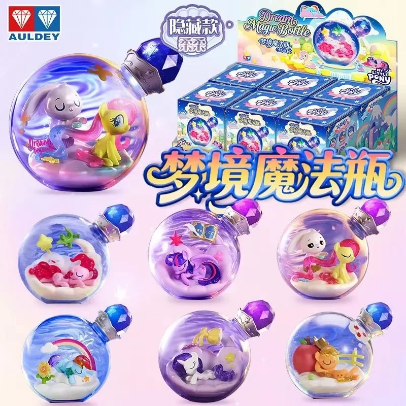 

AULDEY Dream Magic Bottle Second Round Blind Box Pinkie Pie Drifting Bottle Christmas Gift