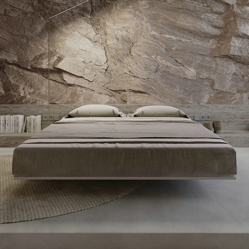 

Vintage Create Bed Minimalist Wedding High Quality Simple Modern Bed Design Ltalian Conference Letto Matrimoniale Home Furniture