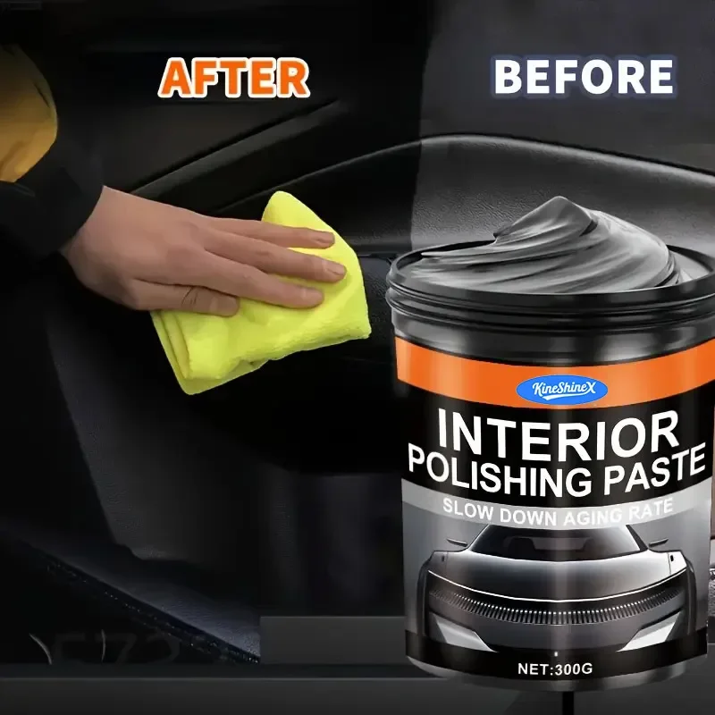 Functional Plastic Scratch Repair Wax Tires and Decorative Strips Anti Aging Bright Restoration Agent Durable