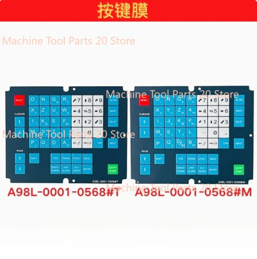 

1 шт. для FANUC A98L-0001-0568 # Т # Панель клавиатуры M Работа Панель управления Аксессуар для резки проволоки Мембрана для электроэрозионного станка FANUC