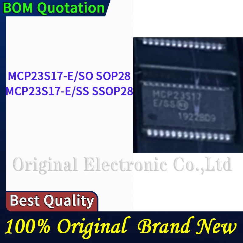 10pcs/lot MCP23S17-E/SO MCP23S17-E/SS  plastic casing Original  In stock High quality
