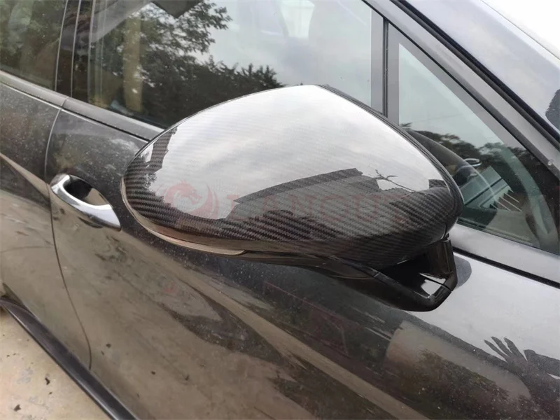 For 971 Carbon Fiber Mirror Cover Rearview Mirror Housing Paste Style Mirror case 2017 2018 2019