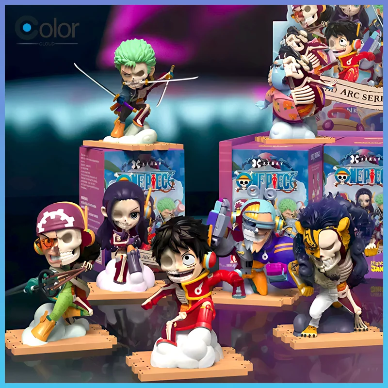 

Официальный Mightyjaxx One Piece 9, слепая коробка, серия полуанатомии, периферийные фигурки аниме, фигурки Луффи, декоративные подарки