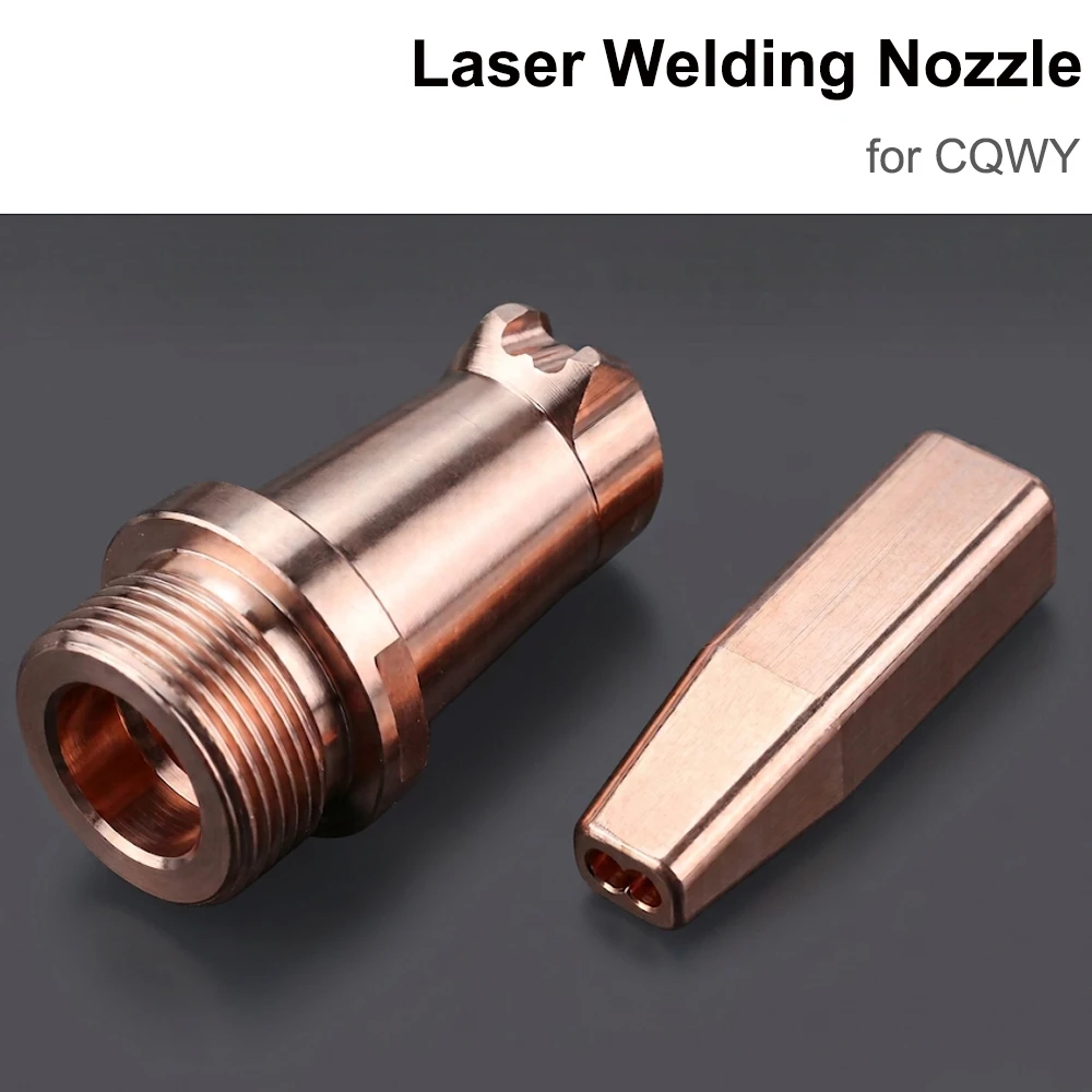 QDLASER Laser Welding Nozzle Wire Feeding Nozzle 1.2 1.6 2.0 Double Wire Guide for CQWY Handheld Laser Welder Gun
