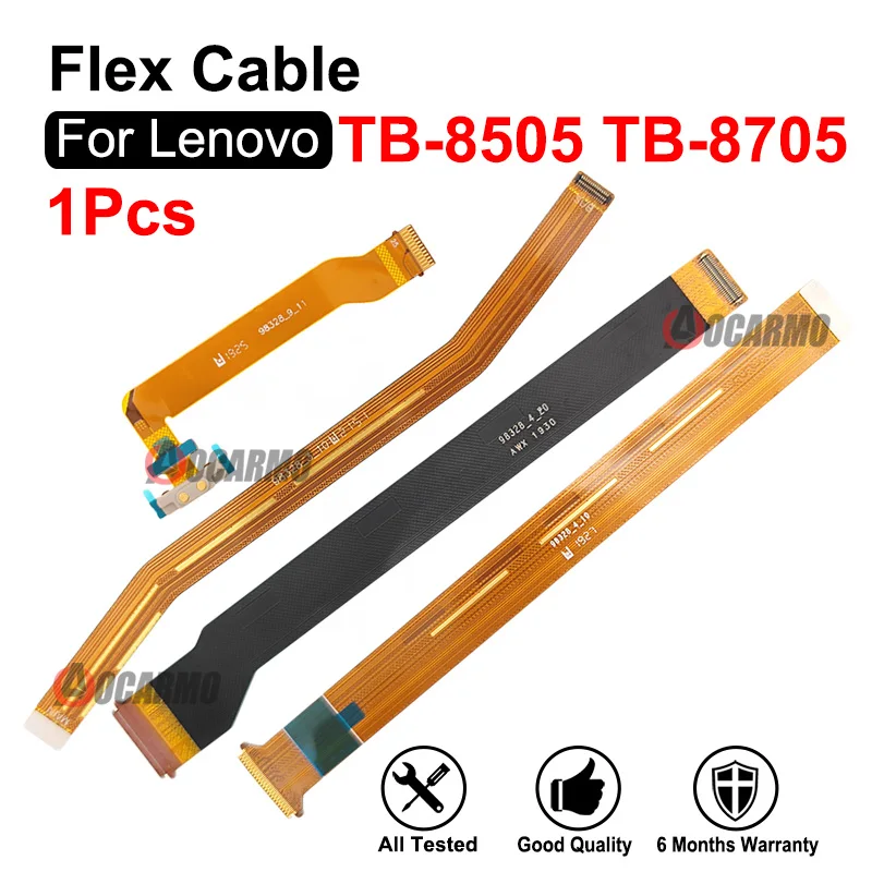 Keyboard Contact Flex + LCD Display Connection Motherboard Flex Cable Replacement Repair Part For Lenovo TB-8505 TB-8705 Tab M8