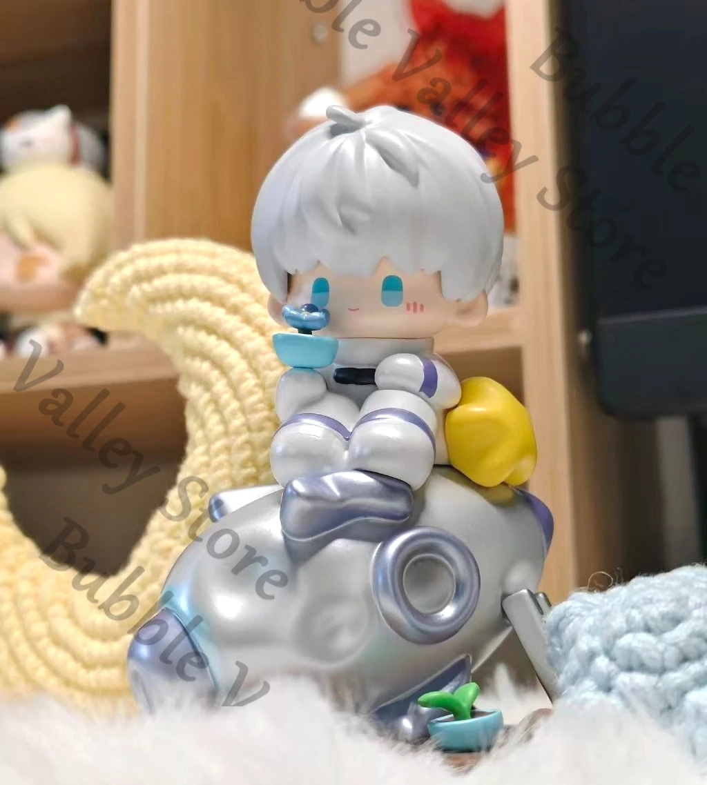 Amor y espacio profundo Xavier Anime Cosplay edición Q estrella Dirigible Kits de modelismo estatuilla de dibujos animados modelo adorno de escritorio regalo de Navidad