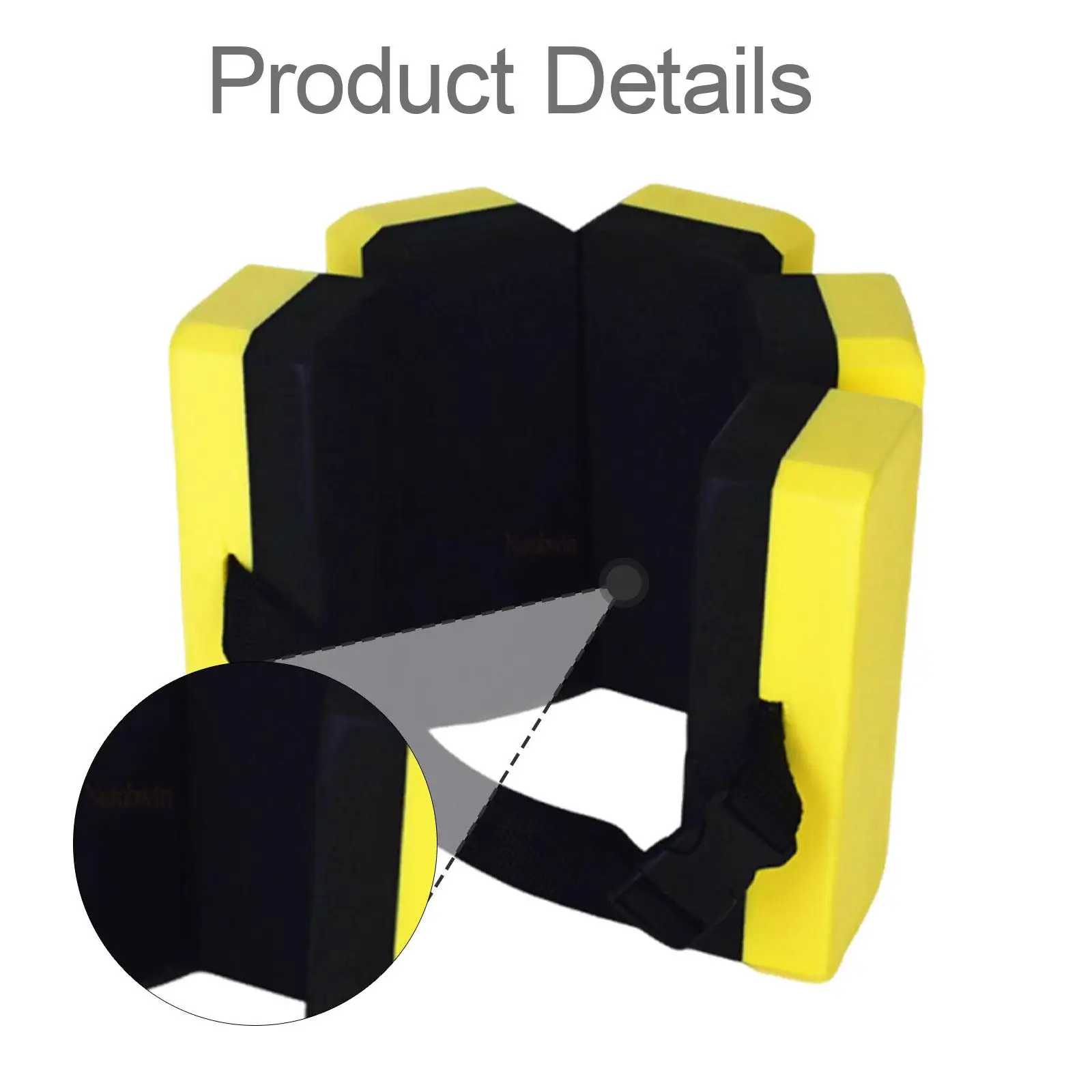 Swimming Belt Portable Auxiliary Aquatic Exercise Training Aid EVA Workouts Flotation Belt for Kids Beginners Children Adults