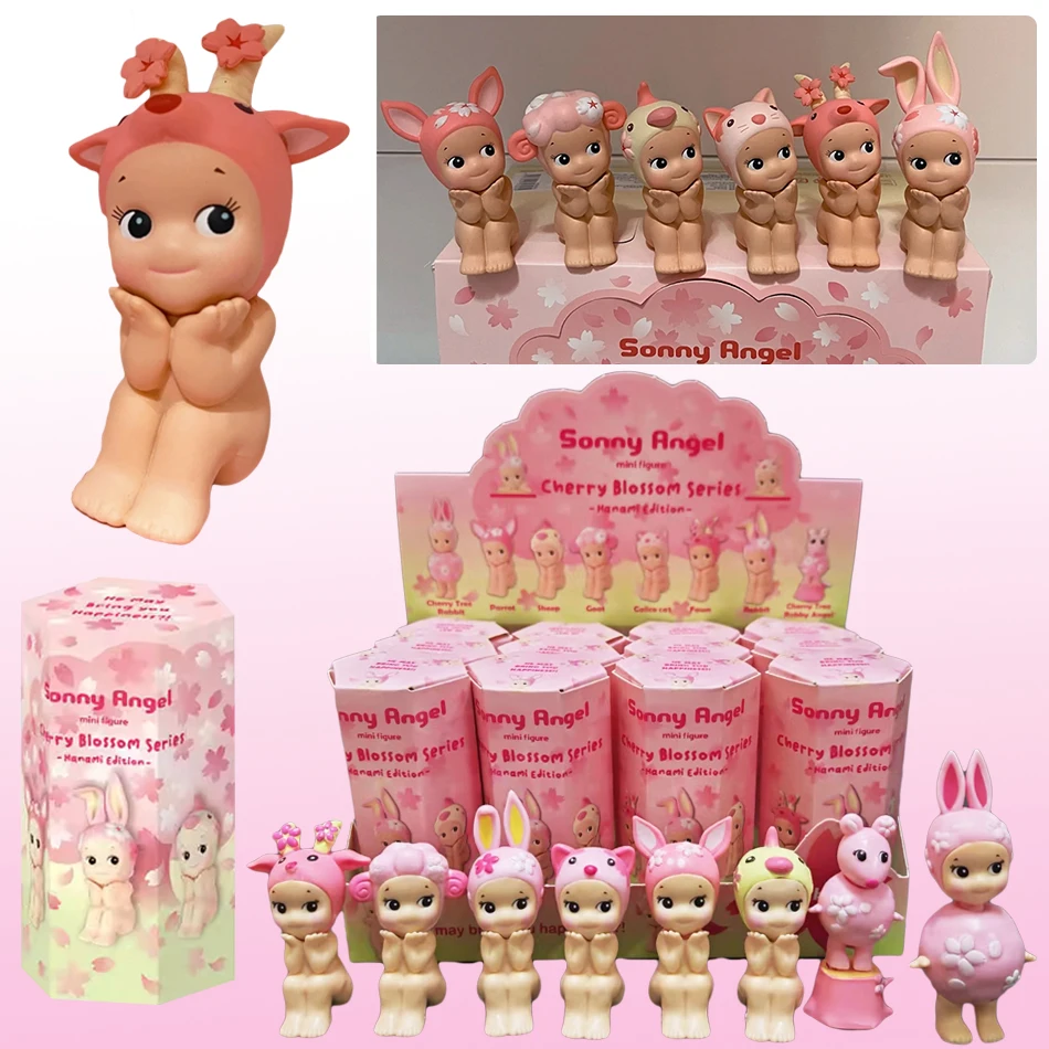 2025 Echte Kirschblüten-Serie Minifigur Blind Box Spielzeug Hanami Edition Sammlerstück Kindergeburtstagsgeschenk auf Lager