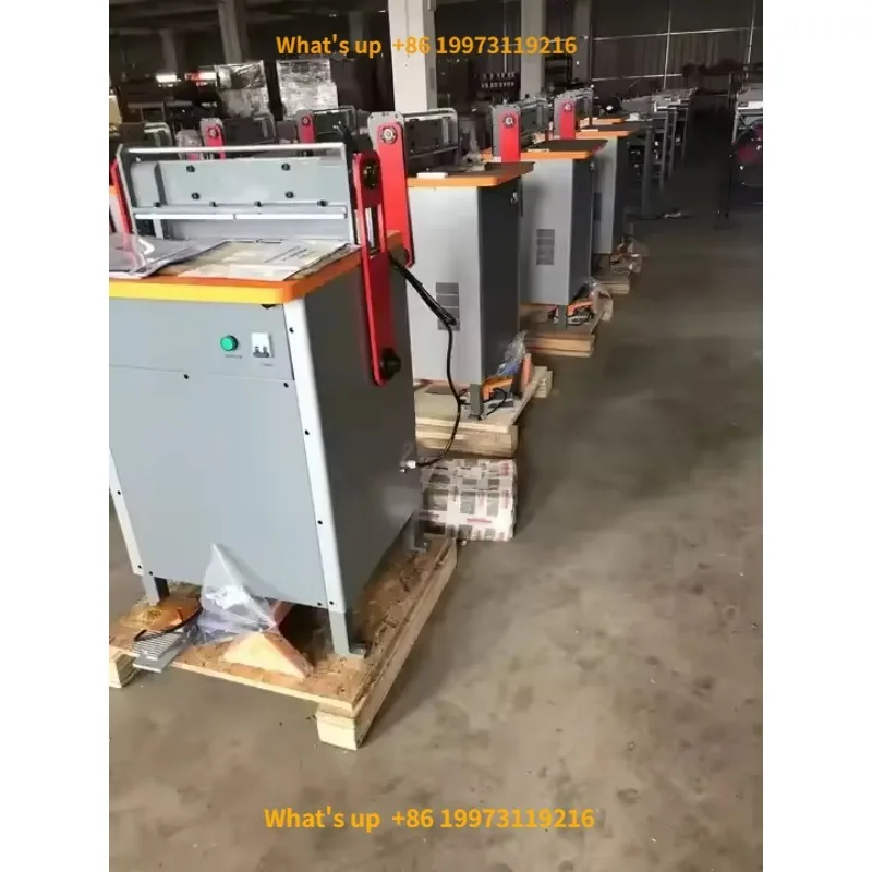 2026 WDSP450 2 in 1 Heavy Du ty Punching and Binding Machine Electric Calendar Hole Punching Machine