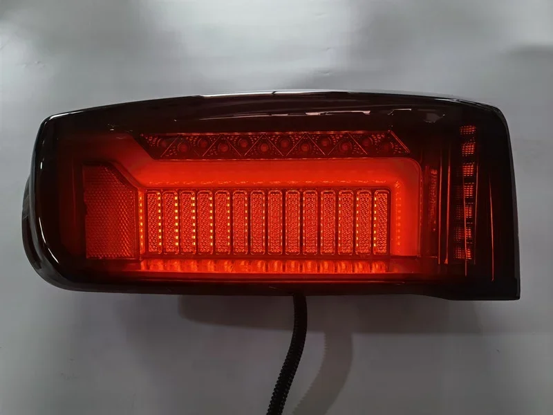 Smoke LED Rear Tail Light Lamp Accessories For Triton L200 2019-2023