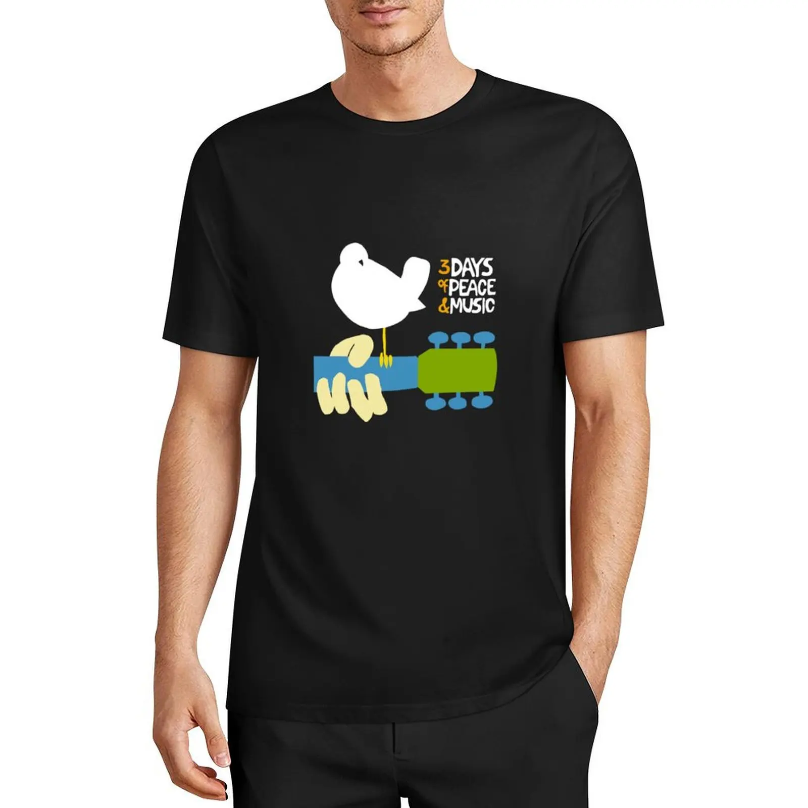 

Woodstock Poster T-Shirt graphic tee shirt shirts graphic tee vintage slim fit t shirts for men