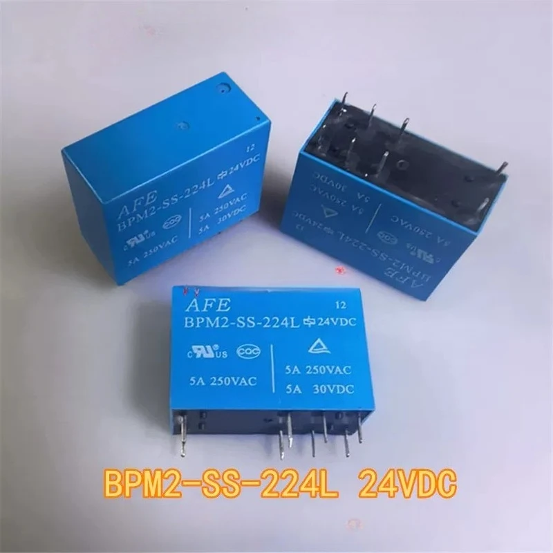 5PCS/LOT BPM2-SS-224L  8Pin 5A DPDT 24VDC   Electroacoustic Device