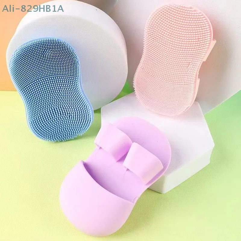 Silicone Face Cleansing Brush Facial Massager Skin Care Scrub Cleanser Tool Mini Beauty Tool Soft Deep Cleansing Exfoliator