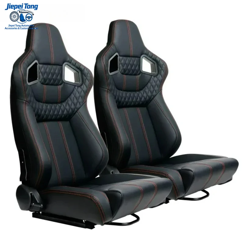 

Hot Sale New PVC Leather Single Slider Racing Universal Barrel Seat