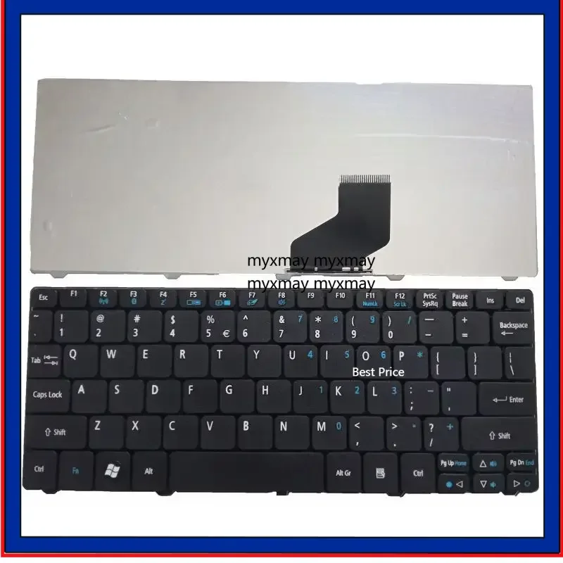 

US Laptop Keyboard for ACER Aspire One 521 522 533 D255 D255E D257 D260 D270 NAV70 ZH9