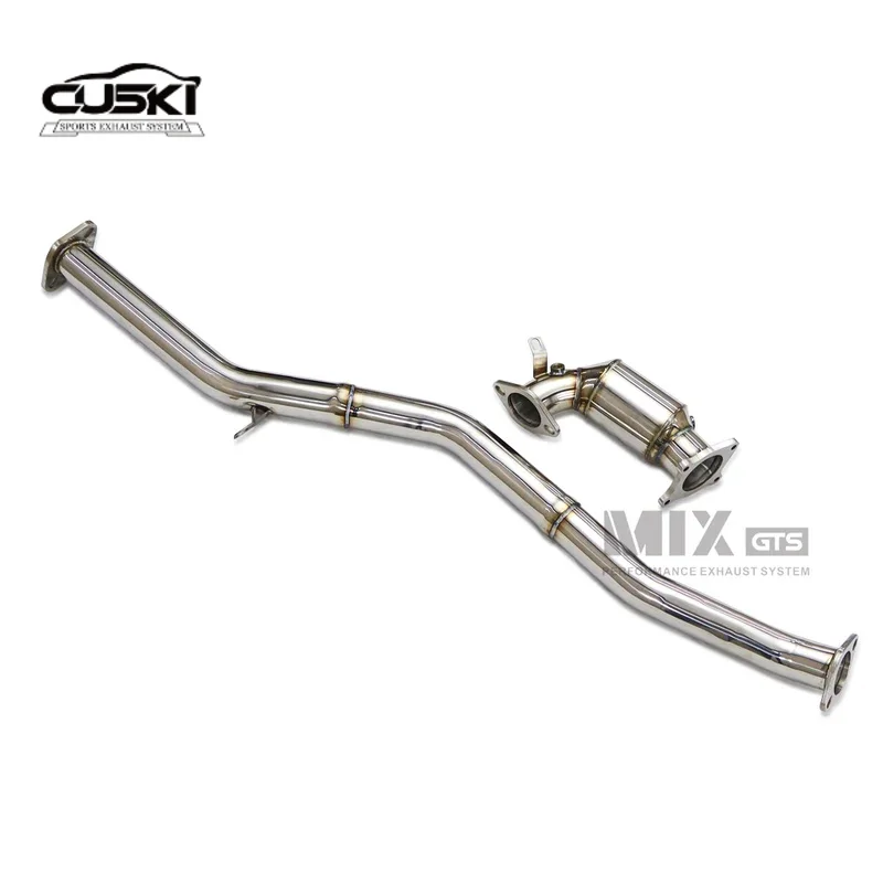 High quality stainless steel NO Cat Exhaust Downpipe for 2018 Subaru WRX 2.0 Automotive Exhaust Modification Exhaust System