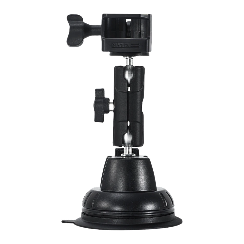 حامل كاميرا لكأس شفط السيارة لكاميرا DJI Osmo Pocket 3 كوب شفط للزجاج الأمامي وحامل كاميرا النافذة