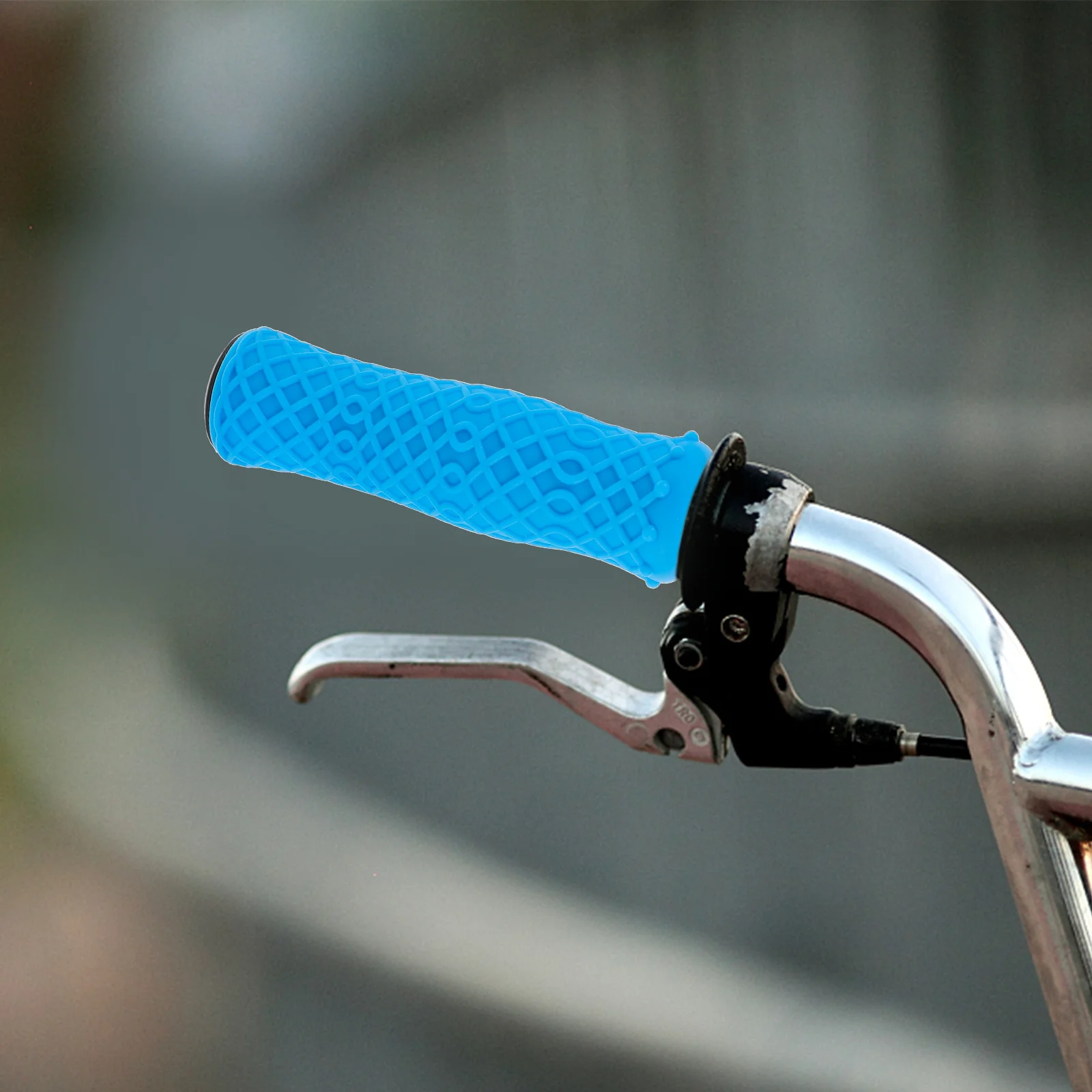 

Silicone Bike Handle Grips Red Antislip Ergonomic Design For Cruiser Electric Folding Mountain Tricycle Scooter Kids Bike