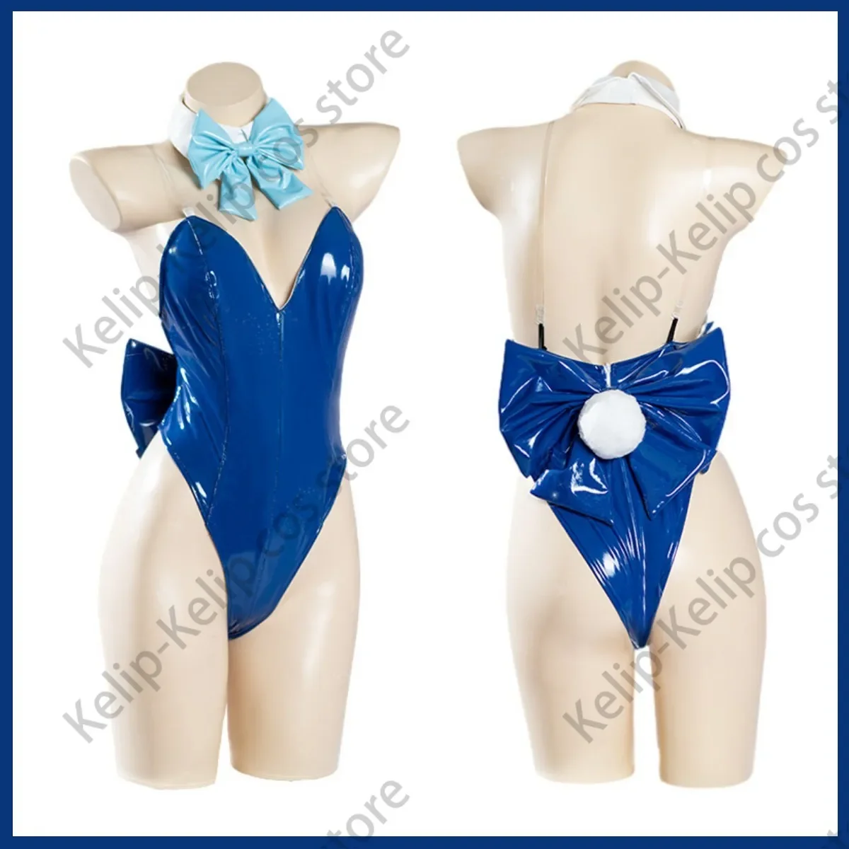 Anime Game Blue Archive Asuma Toki Cosplay Costume Wig PU Jumpsuits  Swimsuit Bunny Girl Uniform Woman Sexy Lovely Carnival Suit