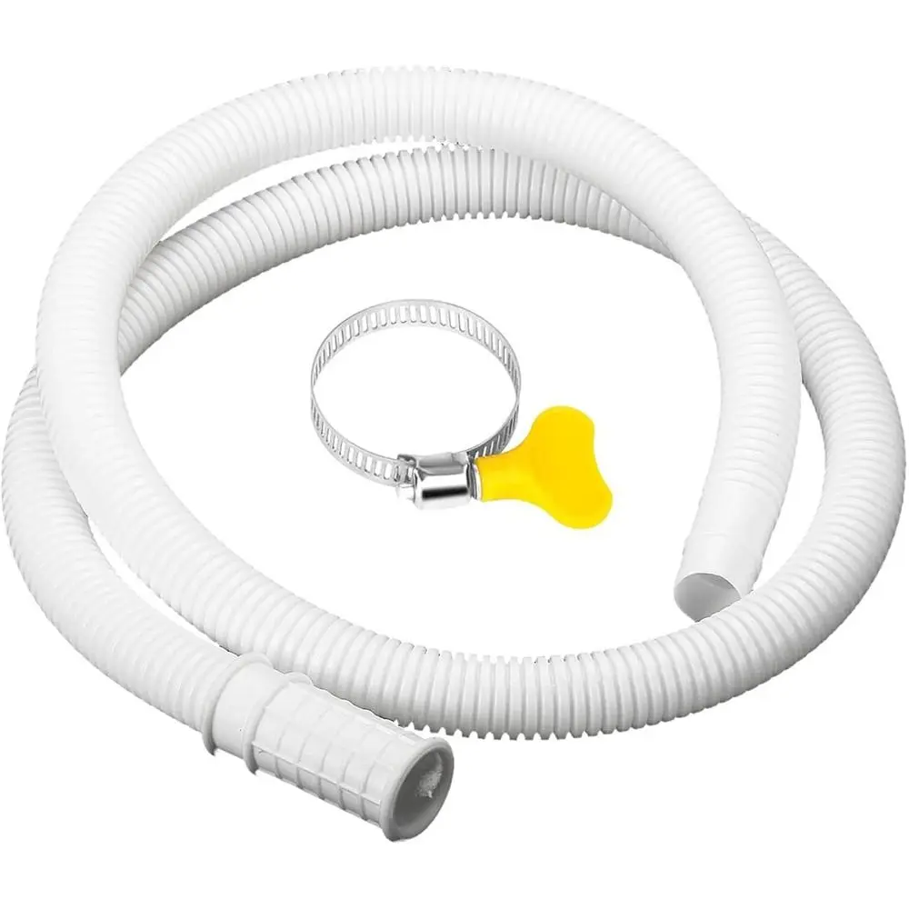 New Plastic Air Conditioner Drain Hose White 1-5M Draining Hose Thickened Drainpipe