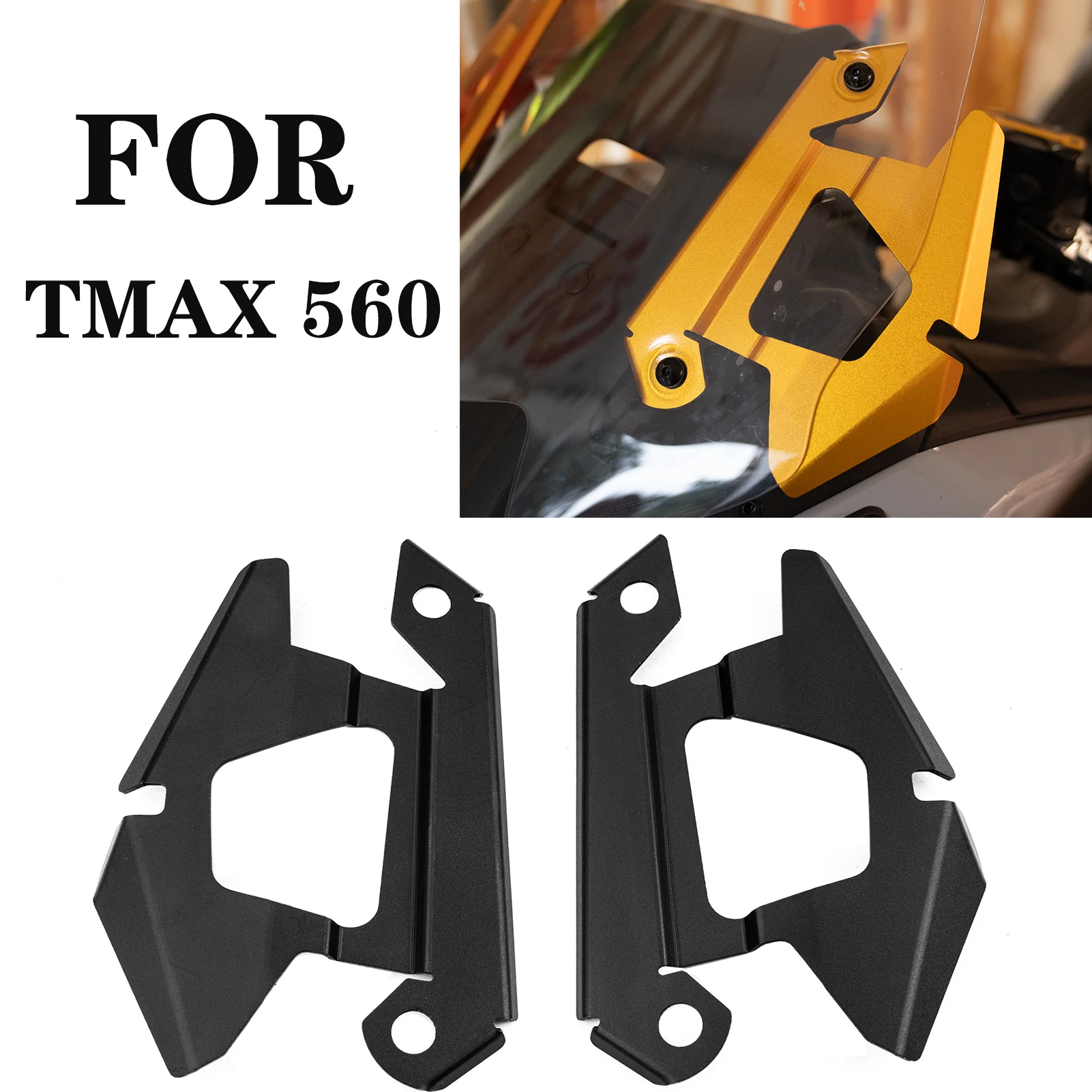 

Для YAMAHA TMAX 560 tmax560 560 2023 2024 2025 2026 Алюминиевые аксессуары для мотоциклов: ветровое стекло, спойлер, дефлектор, боковая накладка