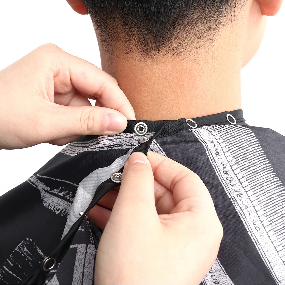 

Haircut Cape Adjustable Neck Strap Hairdressing Cloth Special Haircut Tools Design Salon Equipment Hair Styling