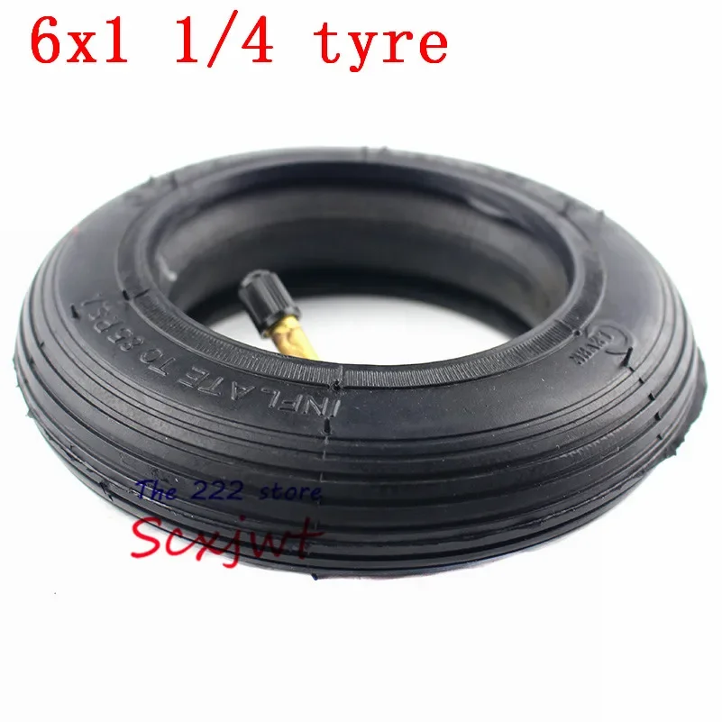 6 Inch Luchtband 6X1 1/4 Band 150Mm Scooter Opblaas Wiel Binnenband Past Voor Elektrische E-Bike A-Vouwbare Bik