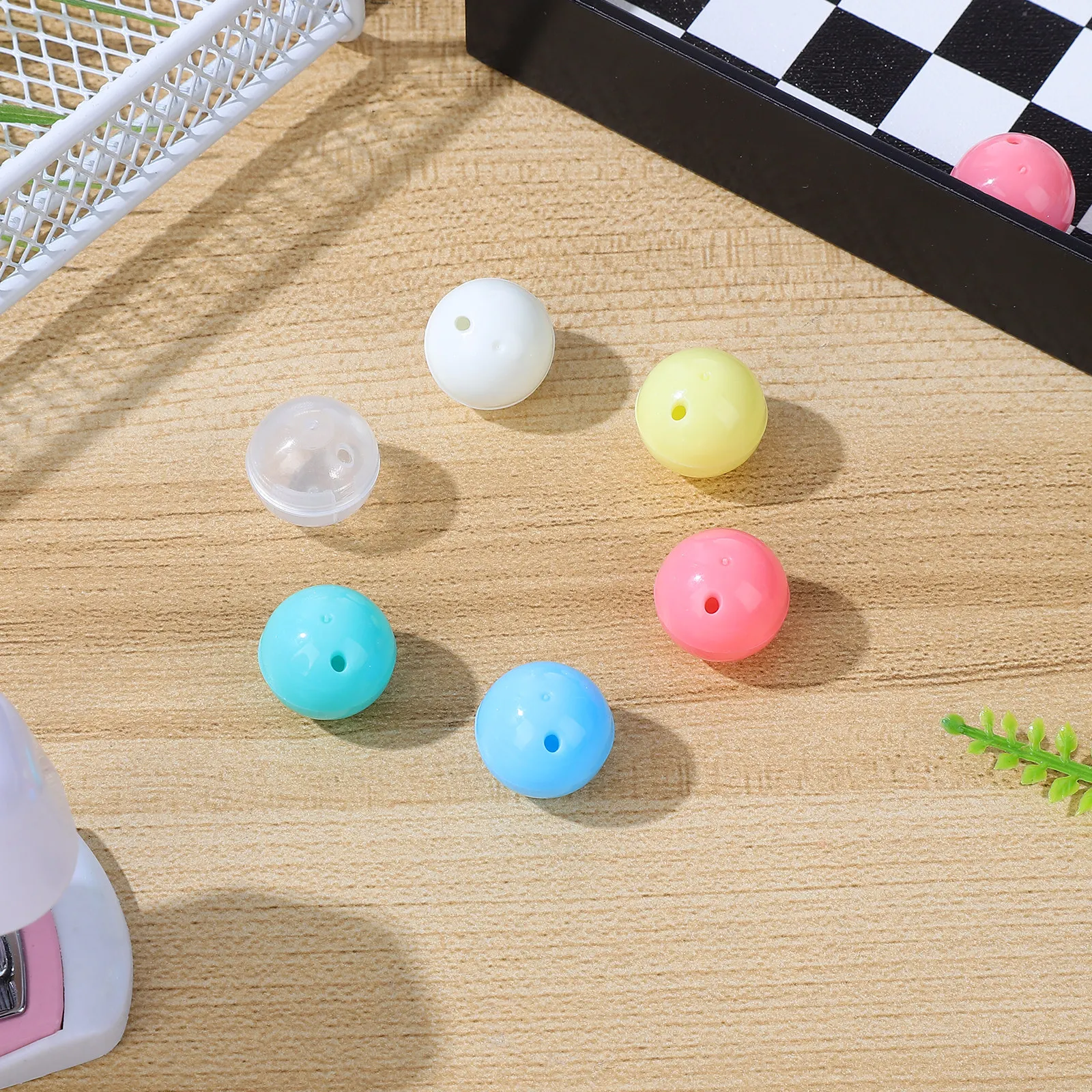 30Pcs Mini Round Clear Capsule - Prize Capsule Toy Machine 评论和价格