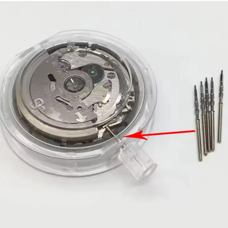 2035 Extended Stem 2PCS/4PCS Steel Crown Parts Crown Watch Steel Stem Kit Fit 2035 Movement Stem Watch Accessories Movement part