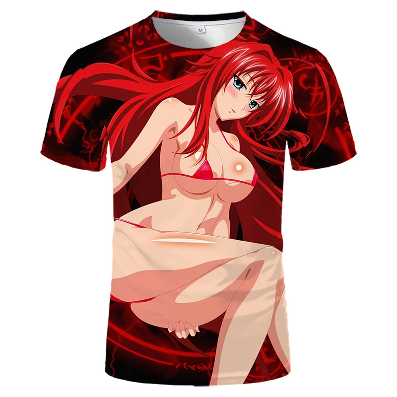 Cosplay Graphic T Shirts Printed Unisex Anime Fashion Short Sleeved T-Shirt Men & Women Casual Girl Harajuku 2D Animation Tops