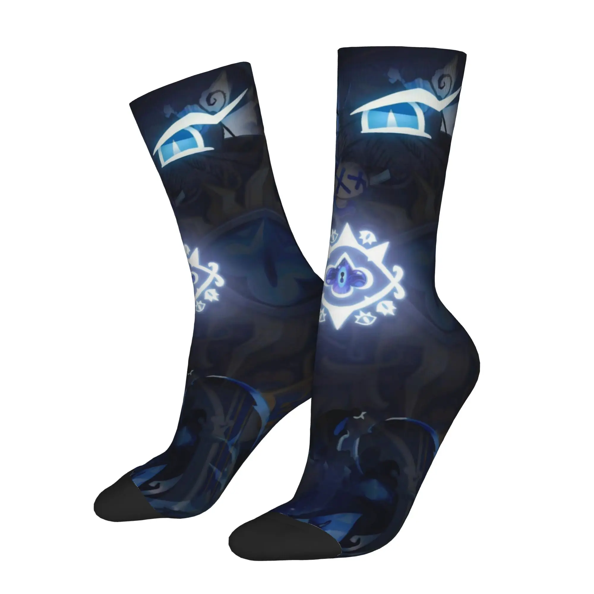Shadow Milk Cookie Gift Crew Socks Product for Women Cozy Dress Socks