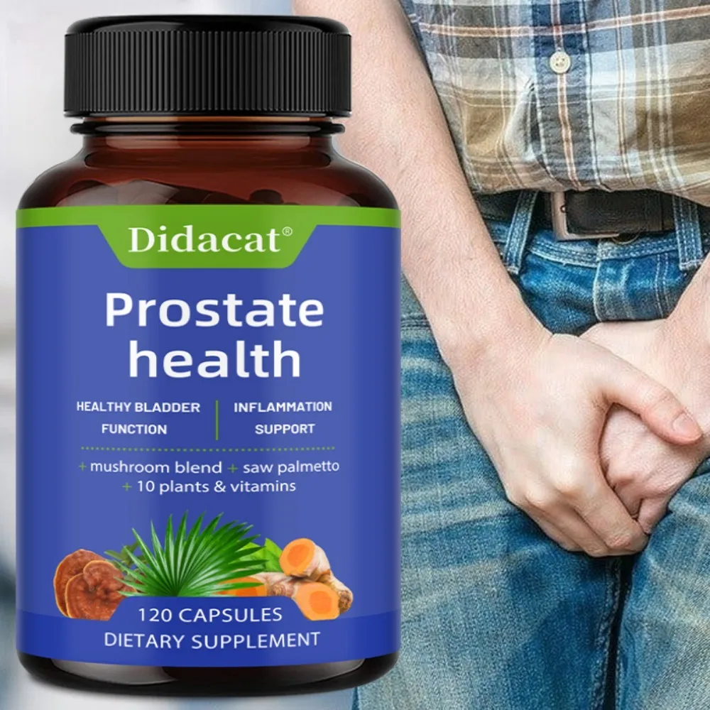 

Saw Palmetto Formula Supports Prostate Health and Helps Relieve Urinary Frequency and Control Bladder Function