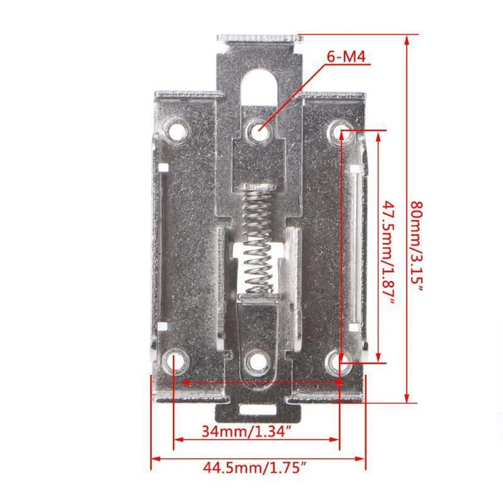 Solid State Relay Mounting Clip Parts Single Phase Replacement Stainless Steel State Relay 1 Piece For Electroplating