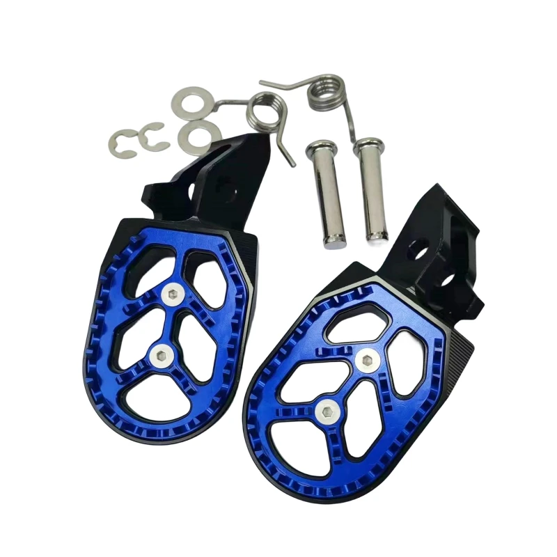 General motorcycle modification accessories electric off-road vehicle numerical control aluminum alloy pedal super bee pedal