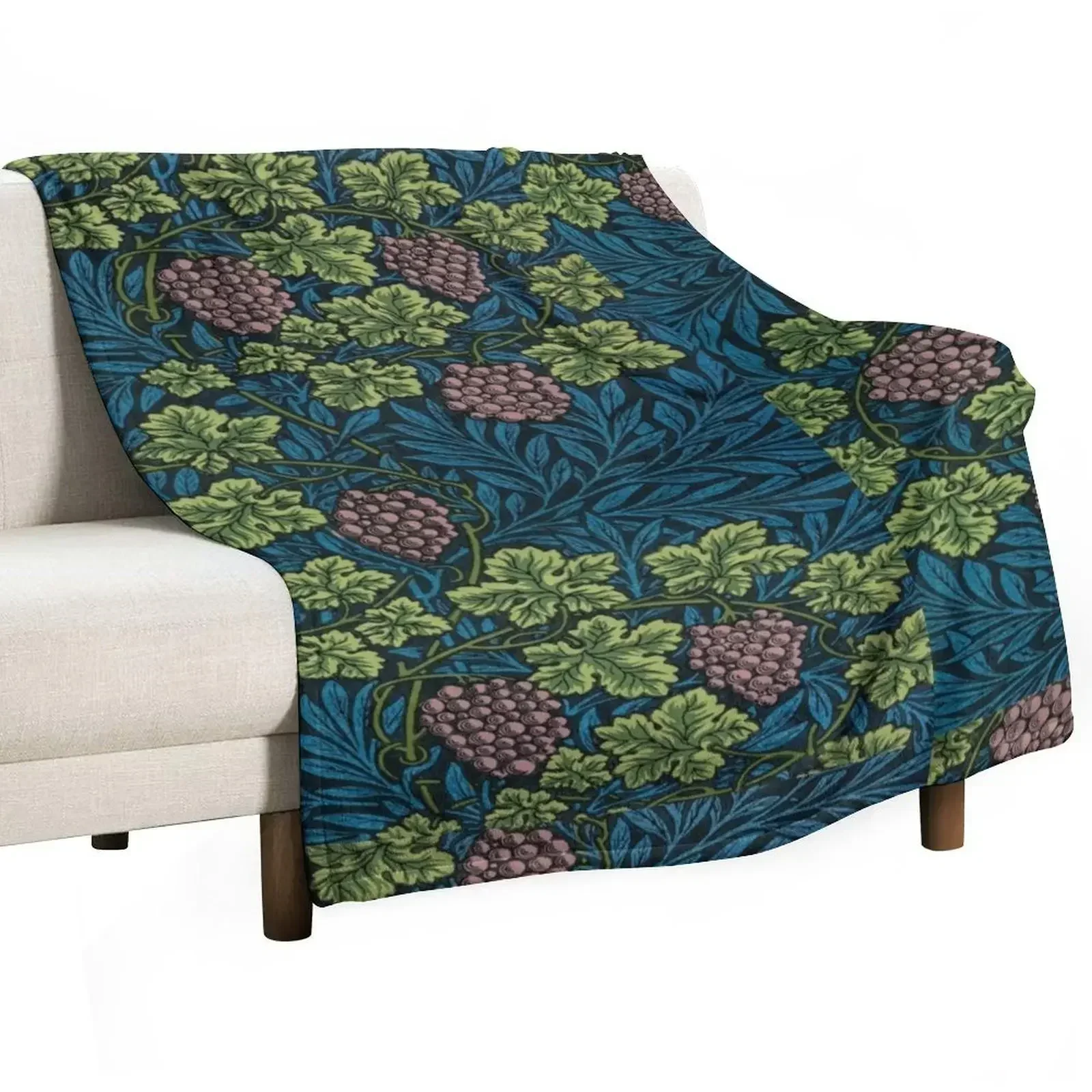 Grapes Smithsonian Throw Blanket Weighted Luxury Extra Large Throw Flannel Fabric Blankets