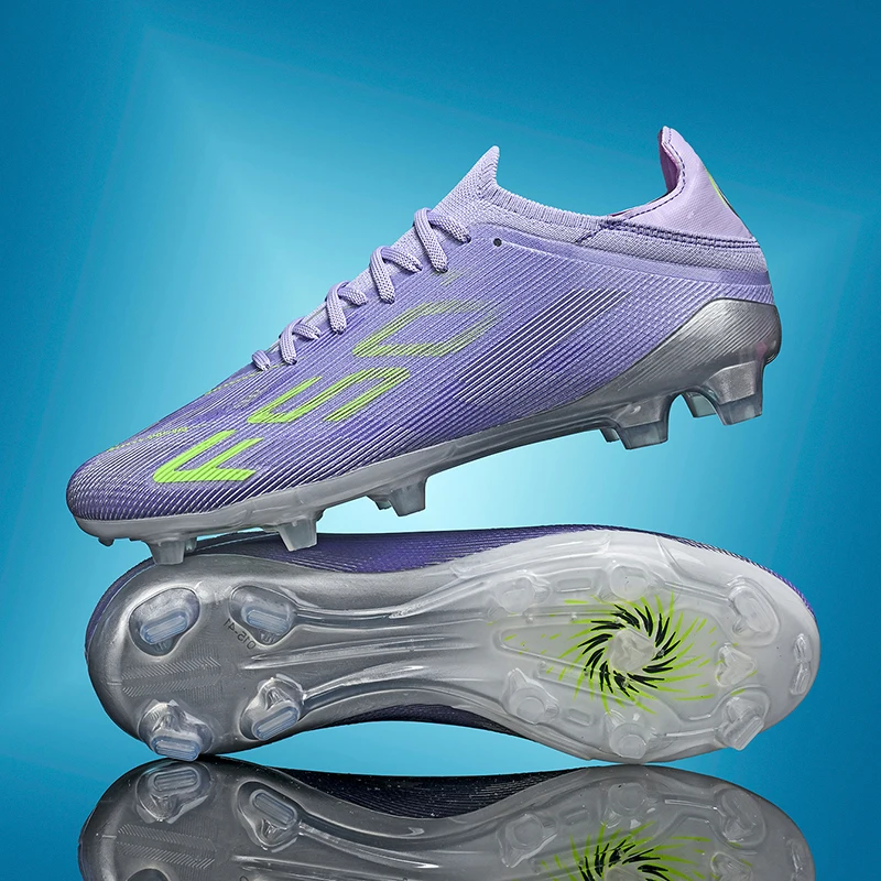 Men New Football Boots Original High Quality Comfortable Football Shoes Casual Male Grass Long Spikes Cleats Fast Soccer Shoes
